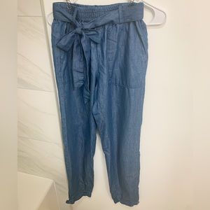 High Rise Denim Joggers | Women Size Small | Cute and Trendy| NWOT